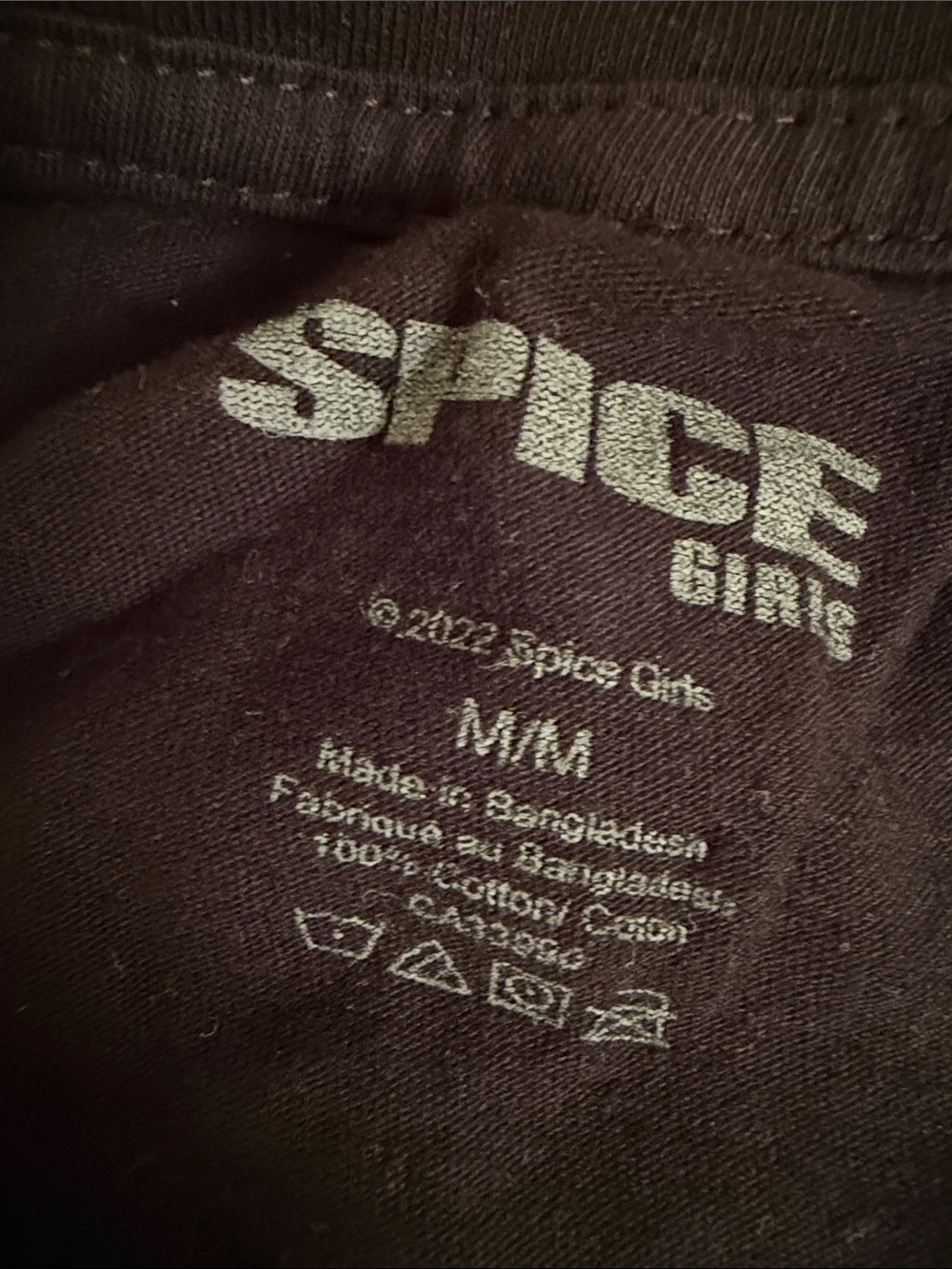 Spice Girls Black Vintage Themed Y2K Graphic T-Shirt Girl Group Pop Band Tee - Picture 6 of 6